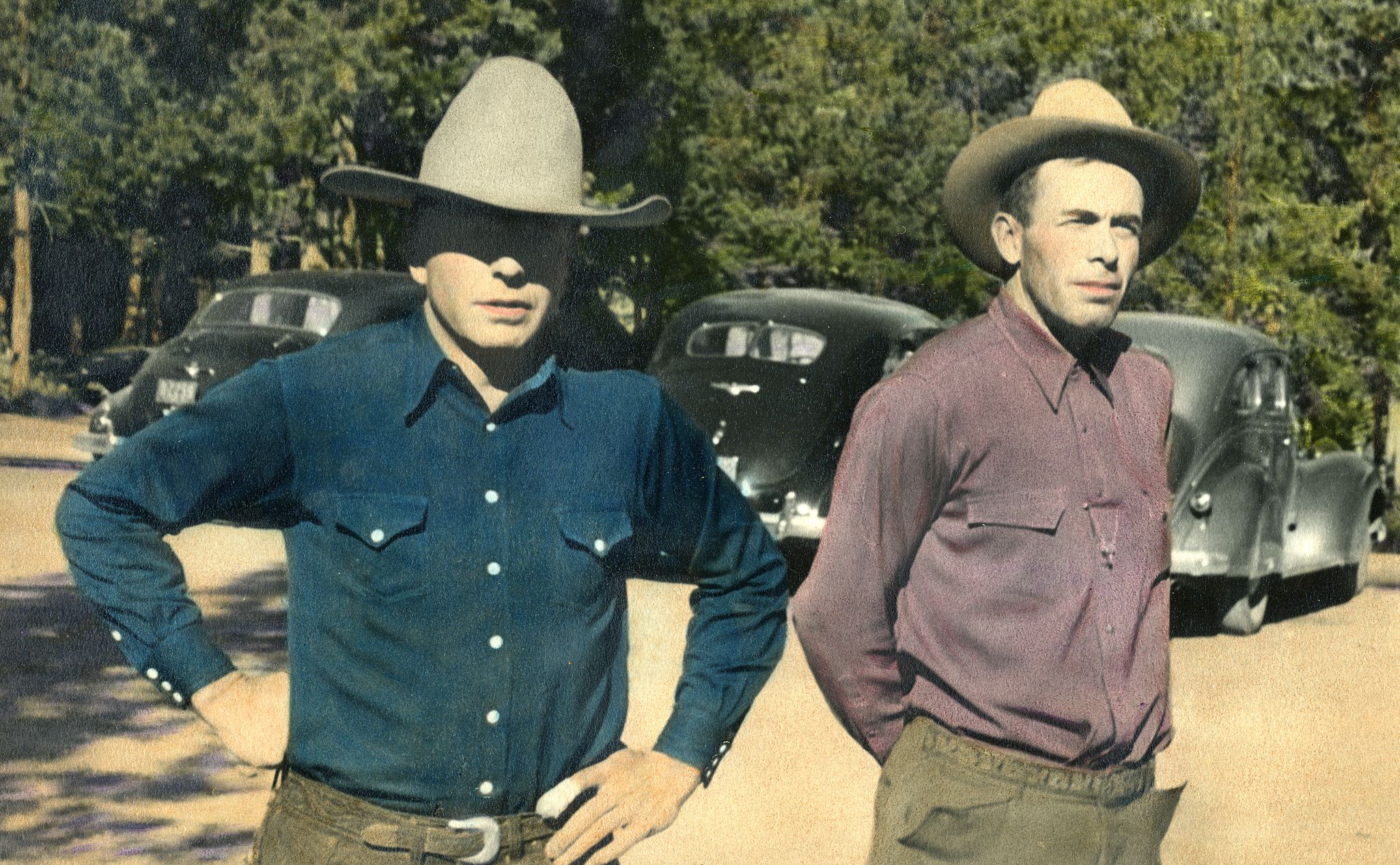 Historical Image of Jess & John Wort of The Wort Hotel, a member of Historic Hotels of America since 2002, located in Jackson Hole, Wyoming